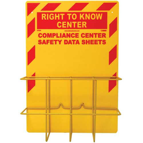 Right to Know Information Center (No Binder) - Workplace Safety